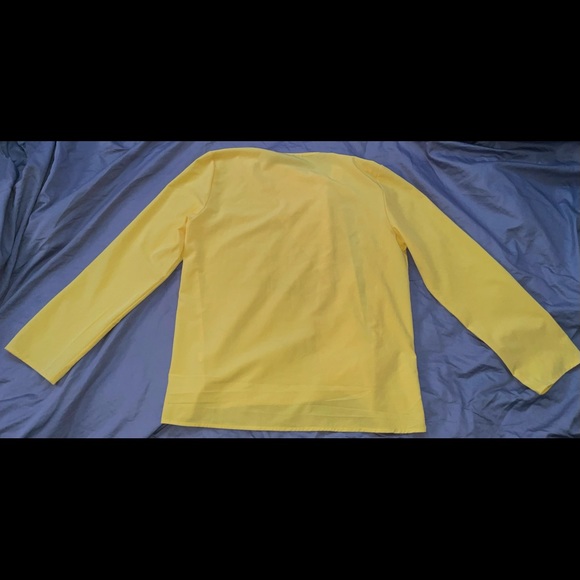 Canary yellow button up shirt - Picture 2 of 4